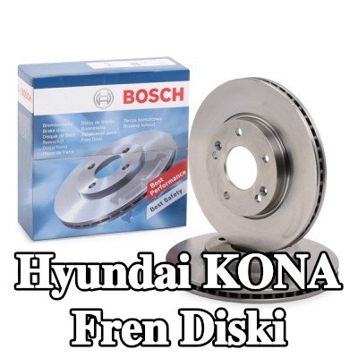 BOSCH Fren diski Dış Çap: 280mm, Havalandırmalı, içten havalandırmalı, Yağlanmış — 2017 Hyundai Kona
