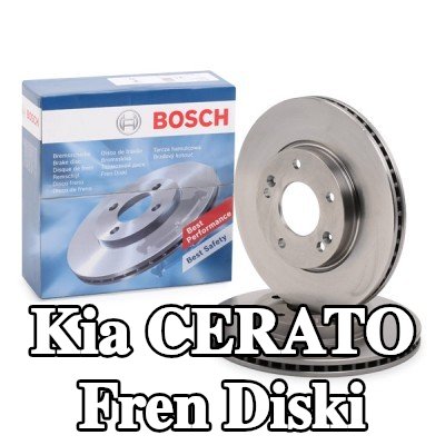 BOSCH Fren diski Dış Çap: 280mm, Havalandırmalı, içten havalandırmalı, Yağlanmış — Kia Cerato