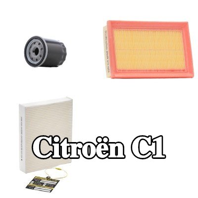 RIDEX PLUS مجموعة الفلاتر — 2016 Citroën C1