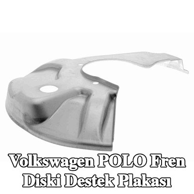 VAICO Fren diski destek plakası Ön Aks Sağ, Orijinal VAICO Kalitesi — 1990 Volkswagen Polo