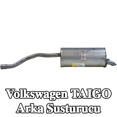 BOSAL Arka susturucu — Volkswagen Taigo