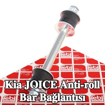 FEBI BILSTEIN Anti-roll bar bağlantısı 190mm, Çelik, somunlu, pullarla — Kia Joice