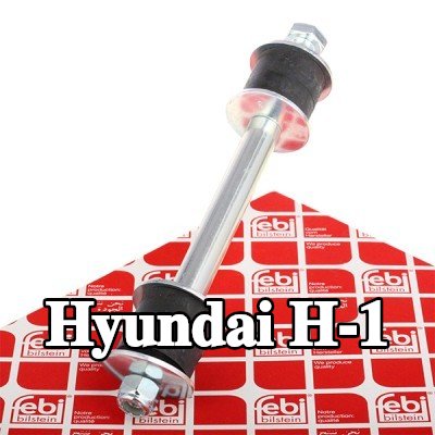FEBI BILSTEIN وصلة قضيب مانع للانقلاب 190mm, الفولاذ, مع صمولة, مع غسالات — Hyundai H-1
