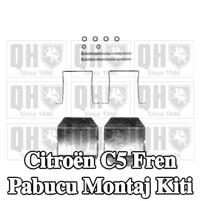 QUINTON HAZELL Fren pabucu montaj kiti — Citroën C5