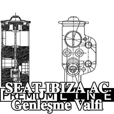 MAHLE AC genleşme valfi — 2002 SEAT Ibiza