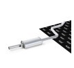 RIDEX Orta / Arka susturucu — Mitsubishi Colt (1)