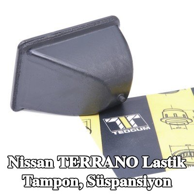 TEDGUM Lastik tampon, ön aks süspansiyonu, Alt — Nissan Terrano