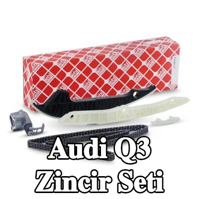 FEBI BILSTEIN Zincir gergisi içeren zamanlama zinciri kiti, kızak raylı — 2016 Audi Q3