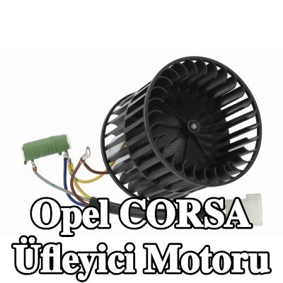 VEMO Orijinal Kalite Fan Motoru, klima sistemi olmayan araçlar için — 1990 Opel Corsa