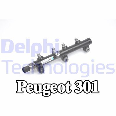 DELPHI أنبوب ضغط عالي، نظام الحقن — 2012 Peugeot 301