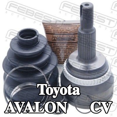 FEBEST وصلة المحور الأمامي, جانب العجلة, مع حلقة مستشعر ABS — 2012 Toyota Avalon