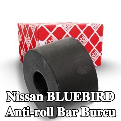FEBI BILSTEIN Anti-roll bar burcu 9mm, Kauçuk — 1990 Nissan Bluebird