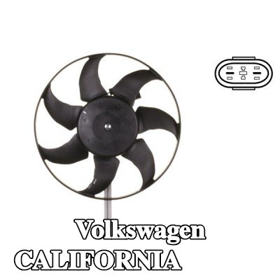 MAHLE مروحة, المبرد 345mm — 2000 Volkswagen California