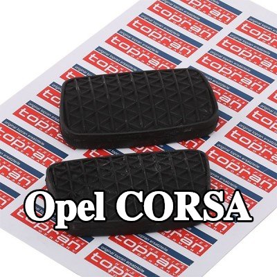 TOPRAN وسادة دواسة الفرامل وسادة دواسة مطاطية — 2002 Opel Corsa