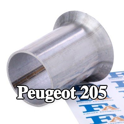 FA1 أنبوب العادم، عام — Peugeot 205