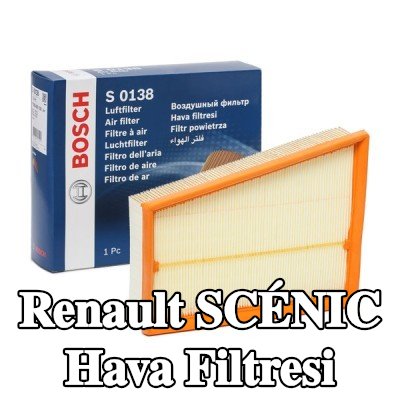 BOSCH Hava filtresi — 2012 Renault Scénic
