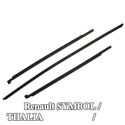 SAINT-GOBAIN شريط تزيين/حماية، الزجاج الأمامي — Renault Symbol / Thalia
