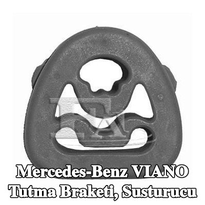 VEGAZ Tutma braketi, susturucu — Mercedes-Benz Viano