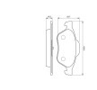 BOSCH Fren balatası seti 18, 2mm, gıcırtı önleyici plaka ile, piston klipsli — Renault Wind (9)