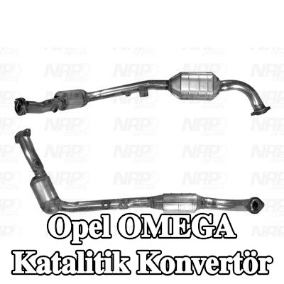 NAP carparts Katalitik konvertör Sağ — Opel Omega