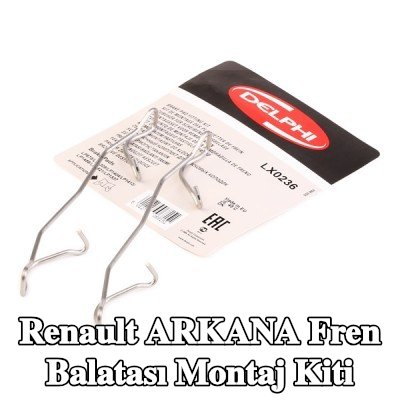 DELPHI Fren balatası montaj kiti — Renault Arkana