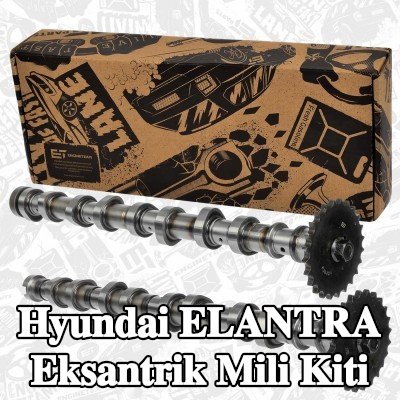 ET ENGINETEAM Egzoz tarafı eksantrik mili kiti, Emme Tarafı — Hyundai Elantra