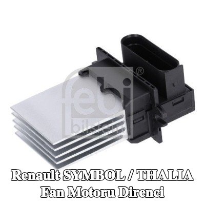 FEBI BILSTEIN Fan motoru direnci — Renault Symbol / Thalia