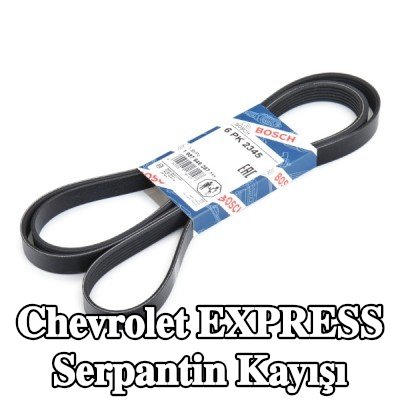 BOSCH Serpantin kayışı 2345mm, Number of ribs: 6 — Chevrolet Express