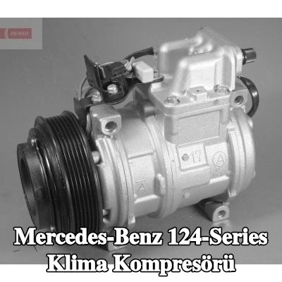 DENSO Manyetik kavramalı klima kompresörü — Mercedes-Benz 124-Series