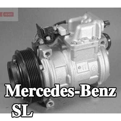 DENSO ضاغط تكييف هواء مع قابض مغناطيسي — 2000 Mercedes-Benz Sl