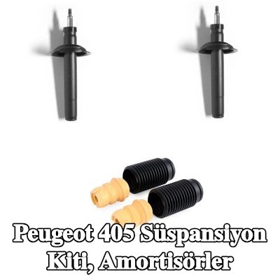 MONROE Süspansiyon kiti, amortisörler — Peugeot 405