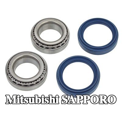 MEYLE مجموعة محامل العجلات - المحور الأمامي, مع مواد تثبيت/تركيب — Mitsubishi Sapporo