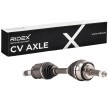 RIDEX Tahrik mili Ön aks her iki taraf, 630mm — Toyota Yaris (1)