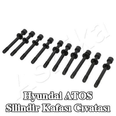 ASHIKA Silindir Kafası Cıvatası — Hyundai Atos