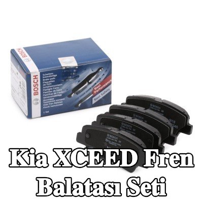 BOSCH Fren balatası seti 15, 75mm, gıcırtı önleyici plaka ile — Kia Xceed