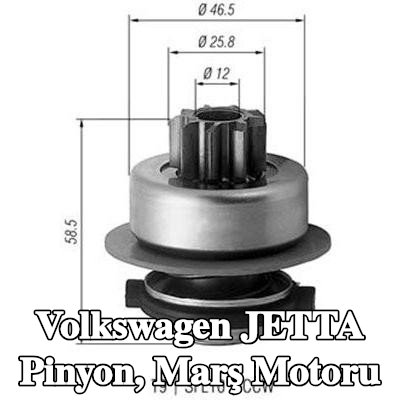 MAGNETI MARELLI Pinyon, marş motoru — 1990 Volkswagen Jetta