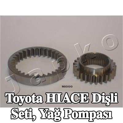 JAPKO Dişli Seti, yağ pompası — Toyota Hiace