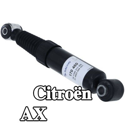 SACHS ممتص الصدمات (ضغط الزيت), ممتص صدمات تلسكوبي — Citroën Ax