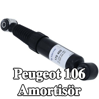 SACHS Amortisör Yağ Basıncı, Teleskopik Amortisör — Peugeot 106