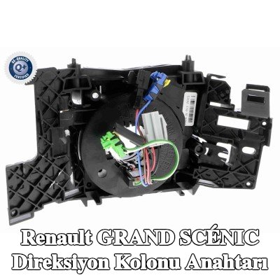 VEMO Q+ direksiyon kolonu anahtarı, orijinal ekipman üreticisi kalitesi — 2004 Renault Grand Scénic