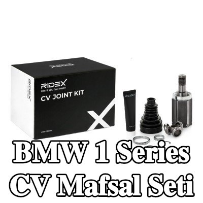 RIDEX Ön aks sol CV mafsal kiti, şanzıman tarafında — BMW 1 Series