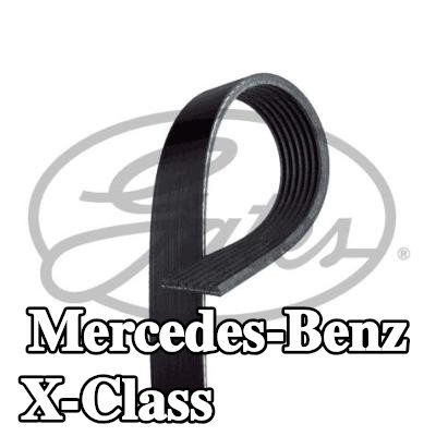 GATES حزام سيربنتين Micro-V, 1663mm, Number of ribs: 7 — 2017 Mercedes-Benz X-Class