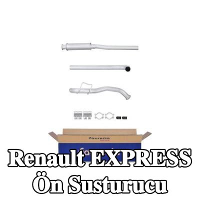 HELLA Ön susturucu Ön, montaj parçaları ile — Renault Express