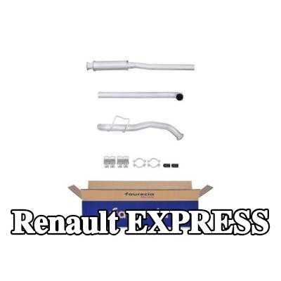 HELLA كاتم الصوت الأمامي, مع قطع التركيب — Renault Express