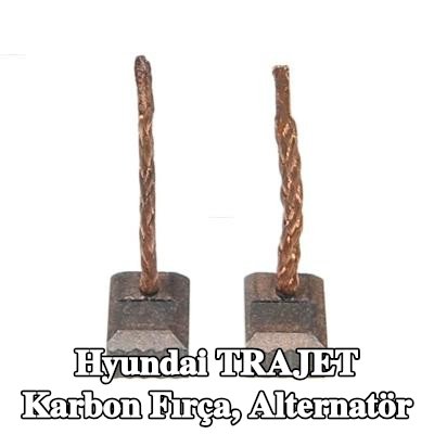 AS-PL Karbon fırça, alternatör — Hyundai Trajet
