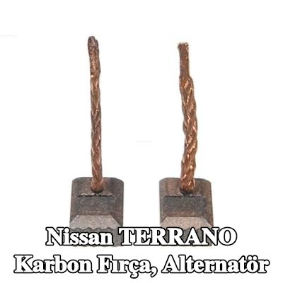 AS-PL Karbon fırça, alternatör — Nissan Terrano
