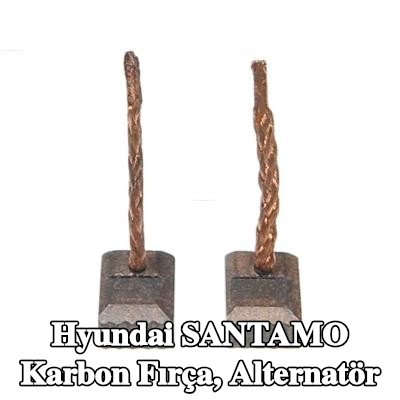 AS-PL Karbon fırça, alternatör — Hyundai Santamo