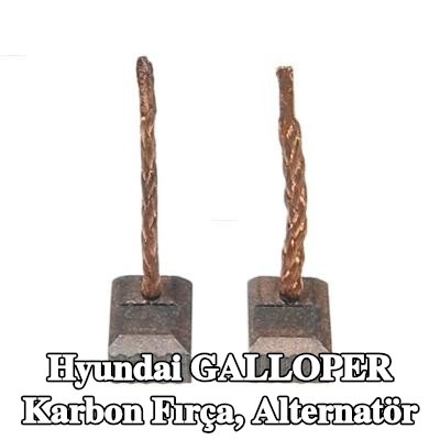 AS-PL Karbon fırça, alternatör — Hyundai Galloper