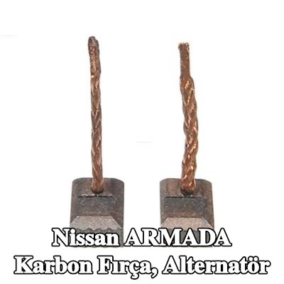 AS-PL Karbon fırça, alternatör — Nissan Armada