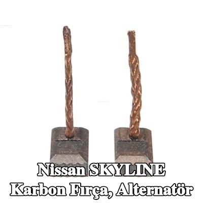 AS-PL Karbon fırça, alternatör — Nissan Skyline